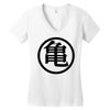 Goku Logo T-Shirt Women's V-Neck T-Shirt