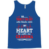 There's This Boy Who Stole My Heart He Calls Me Grandma Tank Top