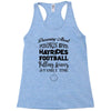 dreaming about pumpkin spice hayrides footbal falling leaves family ti Racerback Tank