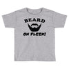 mens beard Toddler T-shirt