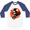 black attack 3/4 Sleeve Shirt