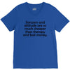sarcasm and attitude V-Neck Tee