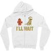 i'll wait Zipper Hoodie