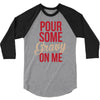 pour some gravy on me 3/4 Sleeve Shirt