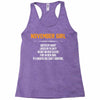 November Girl Hated By Many Racerback Tank