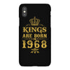 kings are born in 1968 iPhoneX