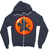 Kid Goku Kamehameha 4 Star Zipper Hoodie