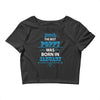 The Best Poppy Was Born In January Crop Top