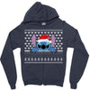 ugly stitch christmas Zipper Hoodie