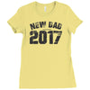 new dad Ladies Fitted T-Shirt
