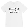 math is fun V-Neck Tee