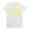 Game Over Ladies Fitted T-Shirt