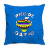 pico de gayo lgbt Throw Pillow