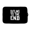 outlaws to the end 4 Laptop sleeve