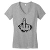 TAKE MY HAND Women's V-Neck T-Shirt