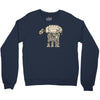 how many legs Crewneck Sweatshirt
