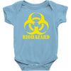 biohazard emo gamer cool rock music Baby Onesie