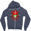 samus pest control Zipper Hoodie