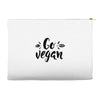 go vegan 2 Accessory Pouches
