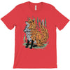 polygon fox graphic T-Shirt