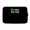 zombie fast food  funny Laptop sleeve