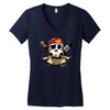 pirate wars Women's V-Neck T-Shirt