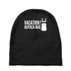 vacation alpaca bag animal humor funny Baby Beanies