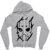 jason voorhees mask 2 Zipper Hoodie