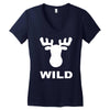wild animal funny Women's V-Neck T-Shirt