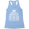 F Chord Dad Funny Guitar Racerback Tank