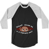 February Peeking Out Baby Boy 3/4 Sleeve Shirt