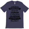 Super Cool Stepmom Of A Freaking Awesome Grandson T-Shirt