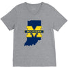 Indiana for Michigan - Limited edition V-Neck Tee