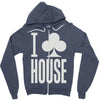 i club house Zipper Hoodie