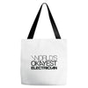 worlds okayest electrician Tote Bags
