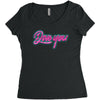 love you baby Women's Triblend Scoop T-shirt