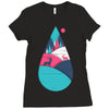 tear Ladies Fitted T-Shirt