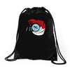 the man with the golden zapper Drawstring Bags