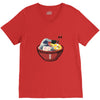 great wave ramen V-Neck Tee