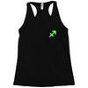 sagittarius pocket Racerback Tank