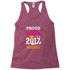 Class of 2017 Proud GrandMother Graduation Racerback Tank