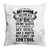 I Am A July Woman Throw Pillow