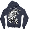 venom attack Zipper Hoodie
