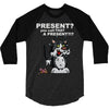 anxious cat 3/4 Sleeve Shirt