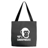 98% chimpanzee Tote Bags