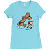 new adventures awaken Ladies Fitted T-Shirt