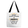 Smart Good Looking Songwriter Doesnt Get Better Than This Tote Bags