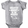 Greatest Nanny In The Universe Baby Onesie