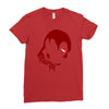 deadpool face Ladies Fitted T-Shirt
