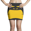 angry gorilla face Mini Skirts